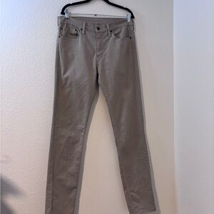 Levi Strauss & Co Men’s 511 Slim Fit Khaki Pants Size 34 x 36
